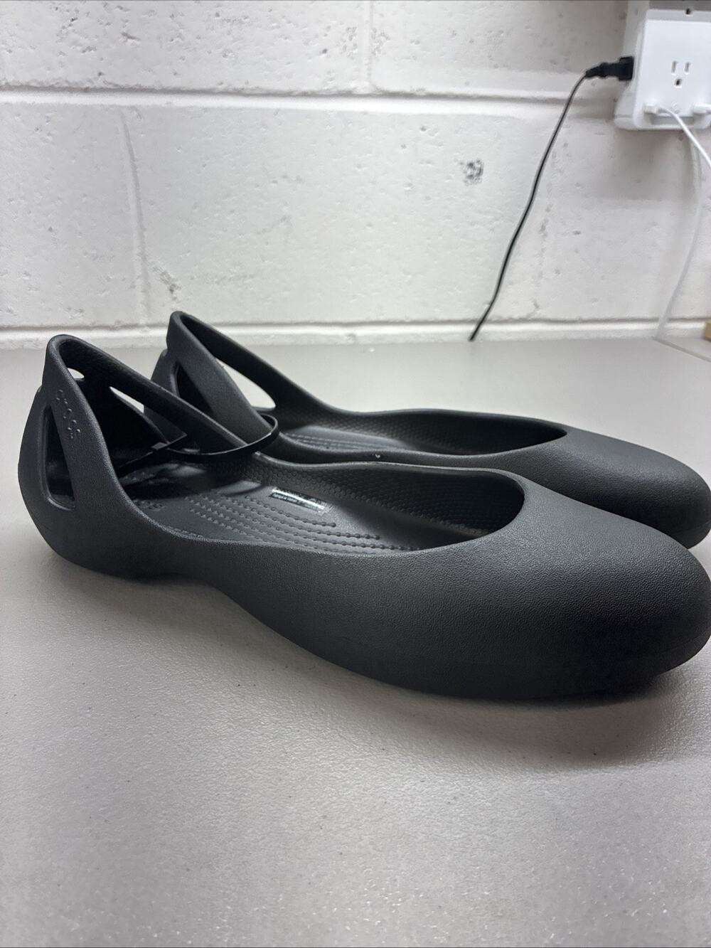 Crocs Kadee Ballet Flats Women’s Size 11 Black New No Box